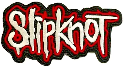 £3.20 • Buy Slipknot Iron On / Sew Embroidered Patch Badge Collectable Rock Metal Band Music