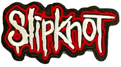 £3.20 • Buy Slipknot Iron On / Sew Embroidered Patch Badge Collectable Rock Metal Band Music