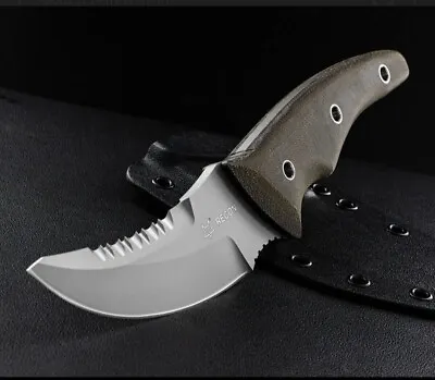 Fox Recon Knife Military Ricon Divisionupswept Blade Authentic.made In Italy  • $465