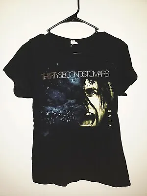 30 Seconds To Mars Ladies Large Rare 2000's The Kill T-shirt Jared Leto Emo Punk • £33.92