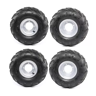 4 Set 16x8-7'' 16x8x7 Wheel Tire Rim For Four Wheeler Taotao Go Cart Kart Mower • $215.40