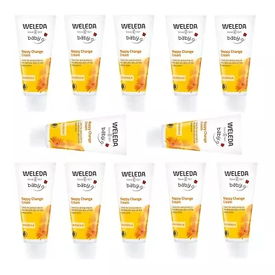 Weleda Calendula Nappy Change Cream 75ml Pack Of 12 • £49.99