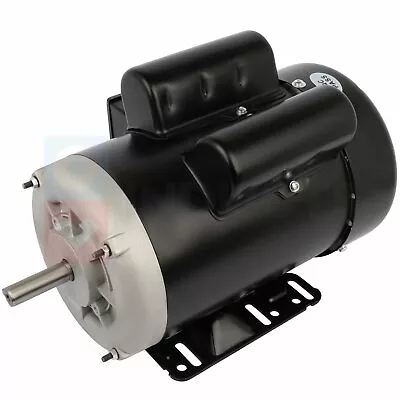 3HP Farm Duty Electric Motor Single Phase 2 Pole 3450 RPM 56 Frame TEFC 60 HZ • $199.99