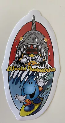 WORLD INDUSTRIES STICKER  Devil Sticker VINTAGE SKATEBOARD STICKER PLAN B GIRL • $3.99