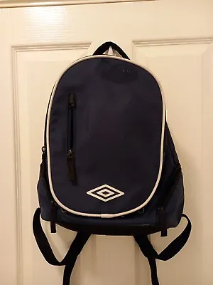 Umbro - Backpack With Adjustable Straps/Pockets VGC 20L • £10.99