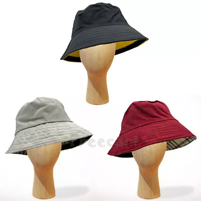 Men Women Fisherman Bucket Hat Cotton Cap Camping Wide Brim Visor Sun Summer • $4.49