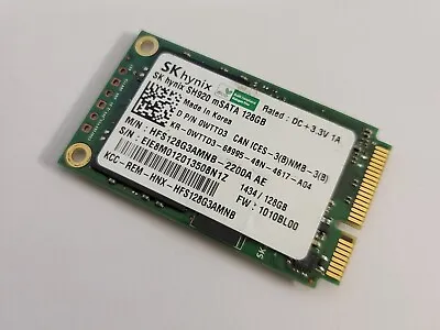 $30 • Buy SK Hynix SH920, 128GB MSATA SSD Solid State Drive - TESTED AND WORKING!