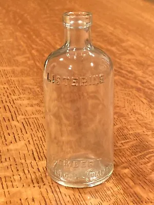 Listerine - Lambert Pharmacal Company Glass Bottle - Vintage 5  Medicine Bottle • $4.99