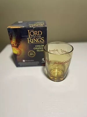 Lord Of The Rings Color Changing Glass 9.5 Oz Lootcrate New In Box  • $10