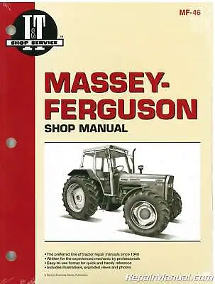 Massey-Ferguson Massey-Harris MF340 MF350 MF355 MF360 MF399 Tractor Manual : ... • $24.54