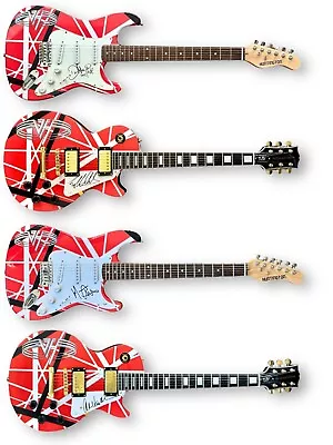 VAN HALEN Signed Guitar Lot 1/1 COLLECTION JSA COA  DAVID LEE ROTH EDDIE ALEX +1 • $17499.99