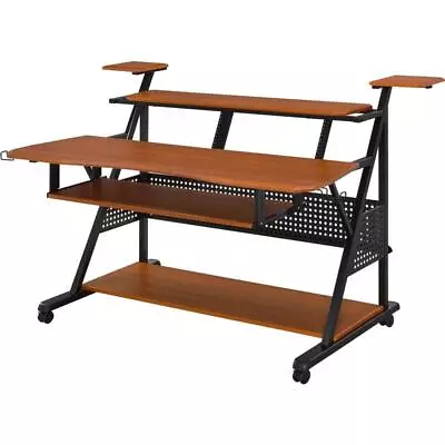 ACME Willow Music Desk In Cherry & Black Finish • $395.57