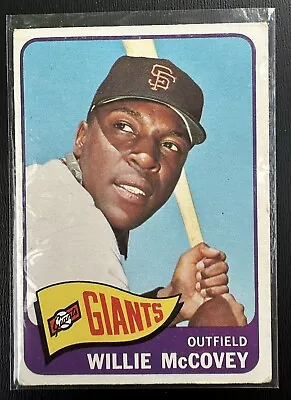 1965 Topps Set-Break #176 Willie McCovey • $4