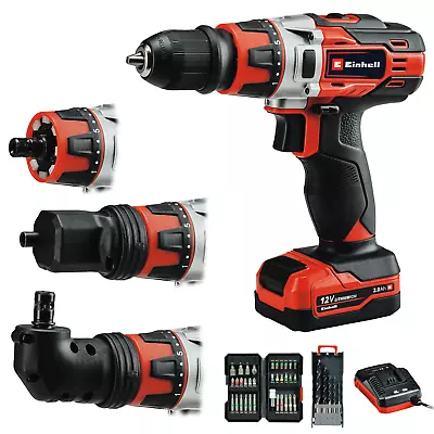 Einhell Cordless Drill Driver 12V 30Nm With 39pc Drill Set 2Ah Battery & Charger • £169.95