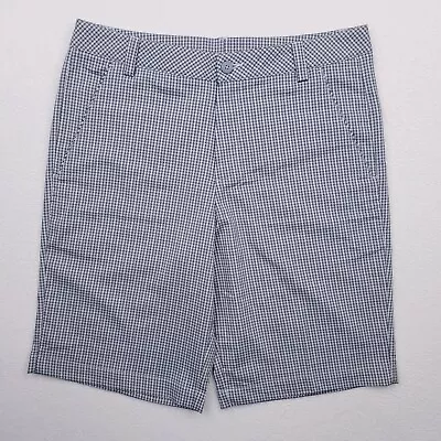 Puma Shorts Mens 34 Gray Folkstone Shepherd Check Plaid Tech Chino Golf UPF NWT • $29.99