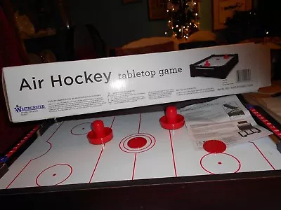 $25.99 • Buy Nib Tabletop Air Hockey Game All Parts, Directions &(3) C Batteries Inc.  # 5411