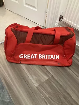 London 2012 Team GB Great Britain Adidas Red Holdall Bag • £25