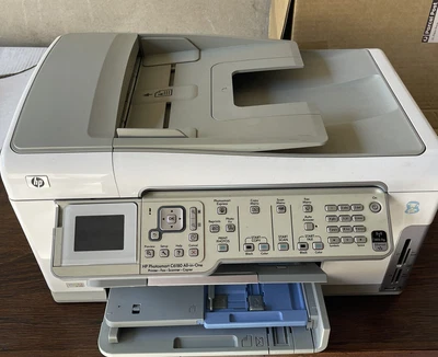$75 • Buy Hp Deskjet Printer Photosmart C6180 All-in-one Color