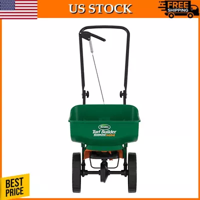 Turf Builder EdgeGuard Mini Broadcast Spreader Holds 5000 Sq Ft Of Lawn Product • $44.87