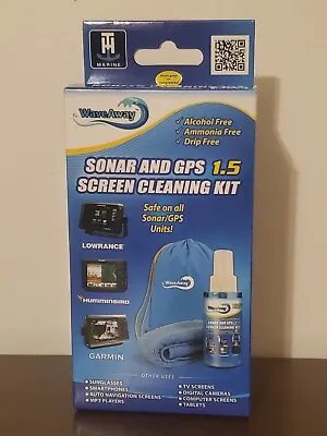 T-H Marine Wave Away Sonar And GPS Screen Cleaning Kit 1.5 • $5.99