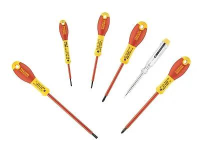 STANLEY FatMax VDE Insulated Screwdriver Set 6 Piece • £34.72