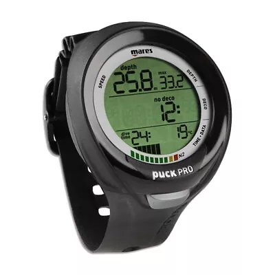 Mares Puck Pro + Dive Computer Black • $213.57