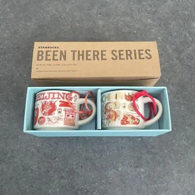 CHINA BEIJING Starbucks Mini Mug Cup DEMI 2oz ORNAMENT Been There Series NEW • $79.50
