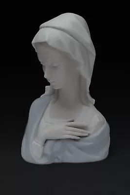 LLadro Madonna Bust Porcelain Figurine 4649 • $75