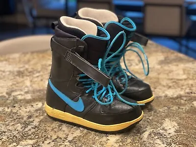 Nike Zoom Force Snowboard Boots 9 Blue  Very Good Condition  • $145