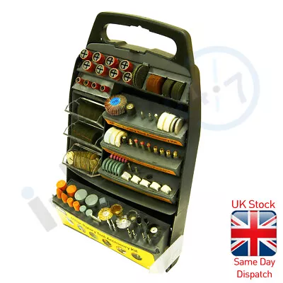 400pc Rotary Tool Accessories Bit Set Kit FOR Mini Drill Rota Craft • £19.99