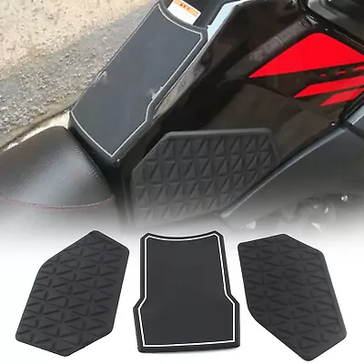 3x Fuel Tank Pads Stickers Decal Protection Set For Suzuki Vstrom 250 DL250 2020 • £19.43