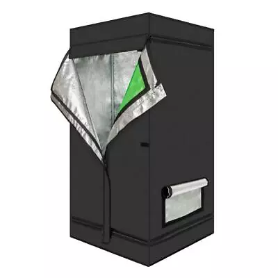 2' X 2' Indoor Grow Tent 100% Reflective 600D Mylar Hydroponics W/Viewing Window • $29.99