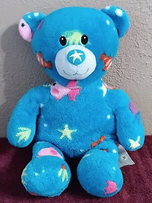 Build A Bear UNDER THE SEA Ocean Nautical Fish Blue Teddy Bear 17  Plush-EUC! • $15.99