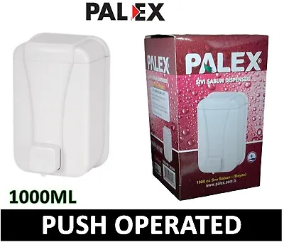 £5.95 • Buy ✔ 1000ml ✔ Push Operated Wall Mounted Soap Dispenser Hands Sanitizer Bathroom
