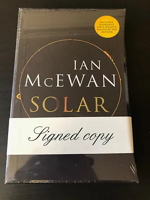 Ian McEwan-Solar Signed Special Edition Copy In Slipcase Sealed 2010 • £55