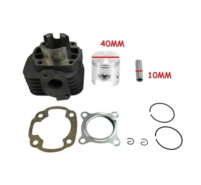 40MM CYLINDER For Yamaha Jog 50CC SCOOTER 49cc 2 Stroke Minarelli 1PE40QMB CK07 • $32.76