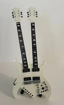 BC Rich Legacy Double Neck Miniature Guitar Brand New With Stand • $31.95