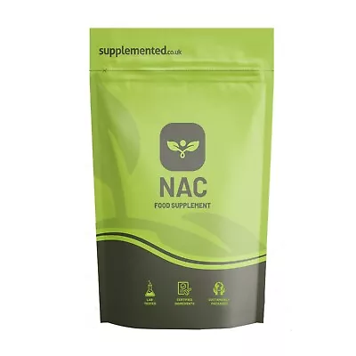 NAC N-Acetyl-Cysteine 600mg 180 Capsules Liver And Lung Support • £13.99