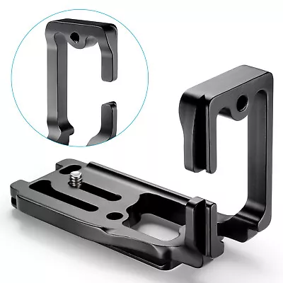 Alum Vertical L Plate Bracket Holder Hand Grip Mount For Canon EOS 6D 6D Tripod • £22.79