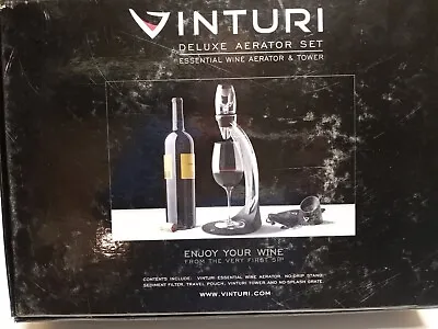 Vinturi Deluxe Aerator Set Red Wine Aerator & Tower Set  • $25.77