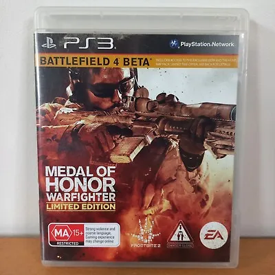 Medal Of Honor Warfighter : Limited Edition - PS3 / Playstation 3 • $7.80