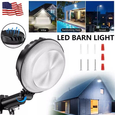 600W LED Barn Yard Street Waterproof Outdoor Security Dusk To Dawn Flood Light • $35.59