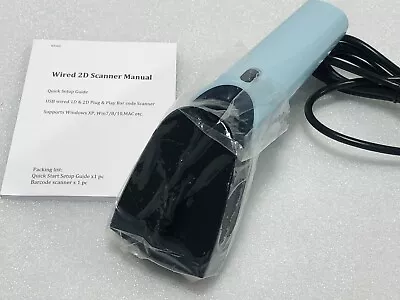 NETUM 2D QR Barcode Scanner DS7100 Handheld Automatic Barcode Reader • $7