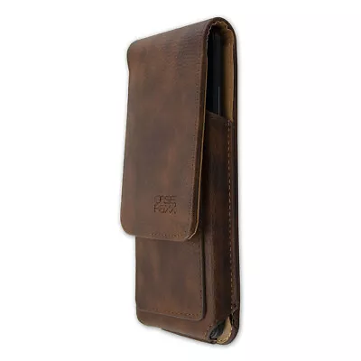 Caseroxx Outdoor Case For LG V40 ThinQ In Brown Made Of Real Leather • $25.14