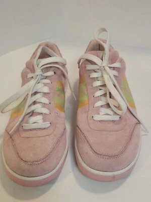 $12.99 • Buy Womens Polo Ralph Lauren Pink Tennis Shoes Size 8