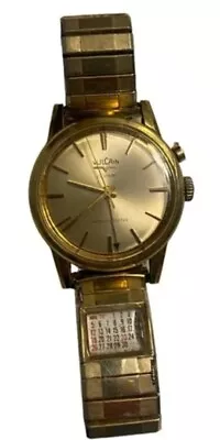 Gold Filled 1960 Vintage Vulcain Cricket Watch • $700