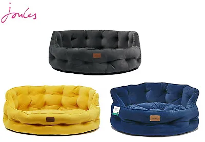 £44.99 • Buy  Joules Chesterfield Pet Dog Bed Luxury Velvet Soft Comfy Bed - 2 Sizes