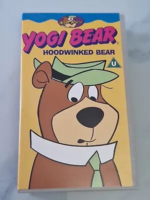 Yogi Bear Hoodwinked Bear VHS Tape Cassette Cartoon 50 Min (1994) Untested Used • £7.99