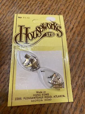 Houseworks Dollhouse Miniatures #1130 Door Hinges 1:12 Scale New • $4