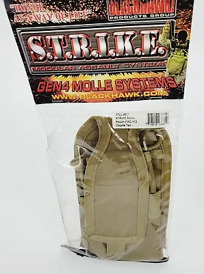 BlackHawk STRIKE GEN4 MOLLE PRC-112 Radio Pouch Coyote Tan 37CL26CT • $19.95